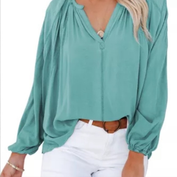 None Tops - New Split neck dolman top